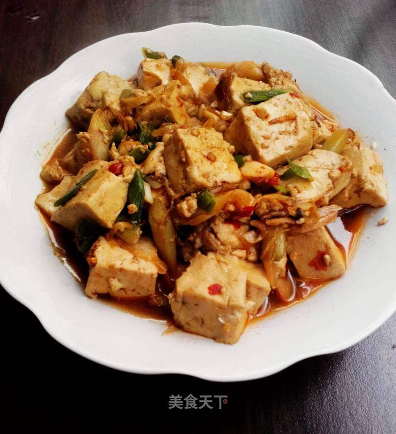 红烧卤味豆腐的做法