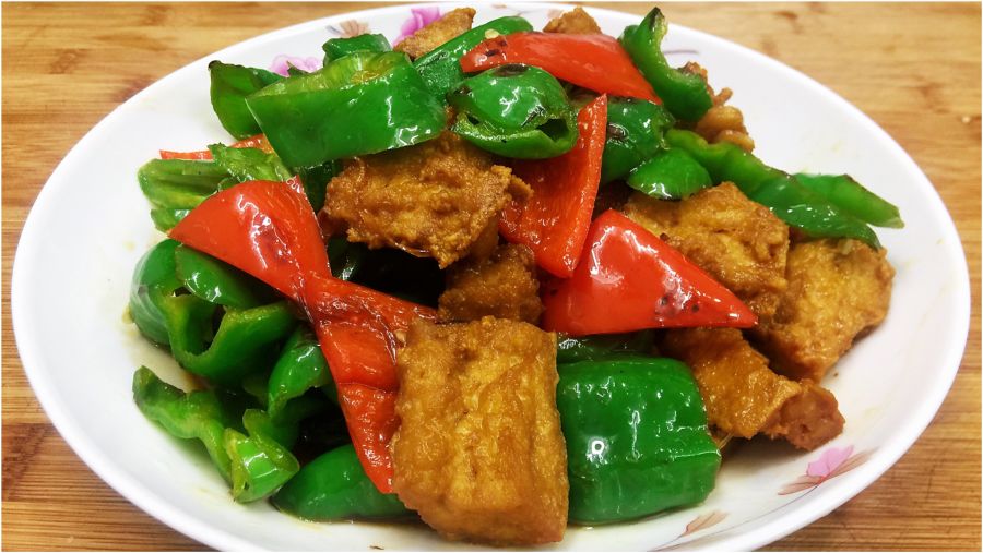 焦炒豆腐的正宗做法