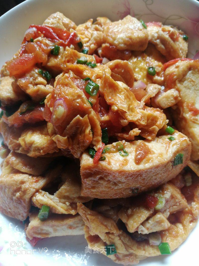 豆腐番茄煎鸡蛋做法