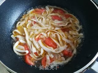 鸡蛋粉皮汤酸辣汤的做法