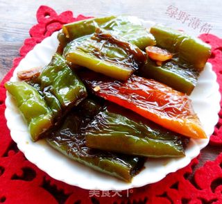 虎皮尖椒鸡蛋的做法