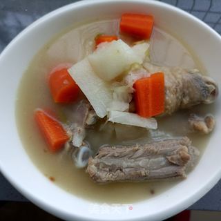 排骨煲鸡腿的做法