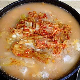 韩式红汤的做法