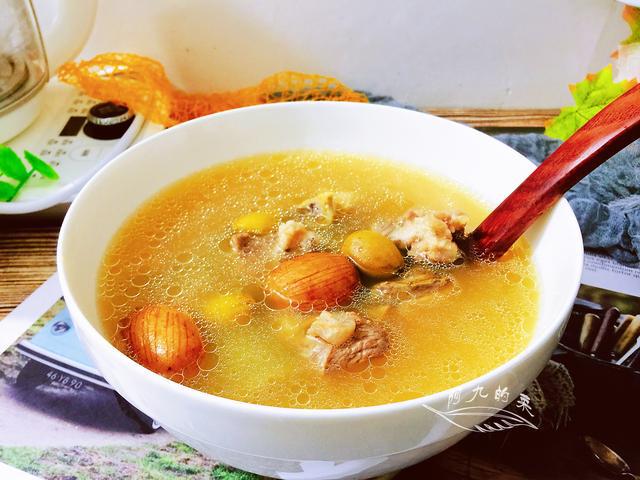 回甘橄榄汤的做法