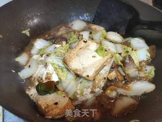 白菜豆腐烧排骨的做法