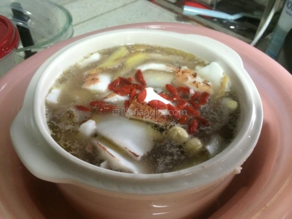 椰子炖鸡黑豆汤的做法