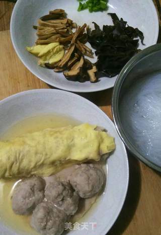 鸡蛋肉粉丝汤做法
