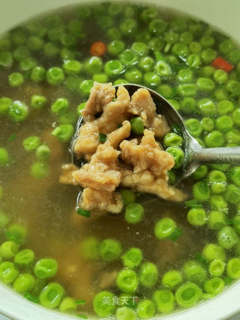 西餐豌豆肉糜汤的做法