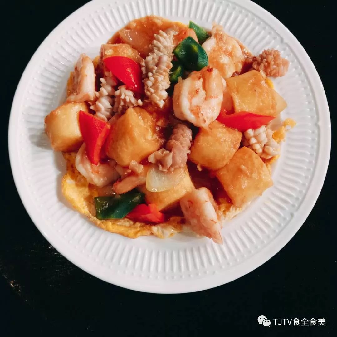 福州海鲜豆腐的做法