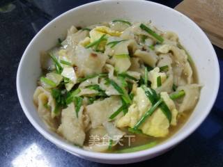 韭菜鸡蛋灰饼做法
