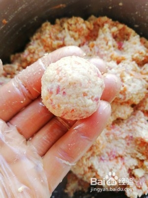 藕渣和豆腐丸子的做法