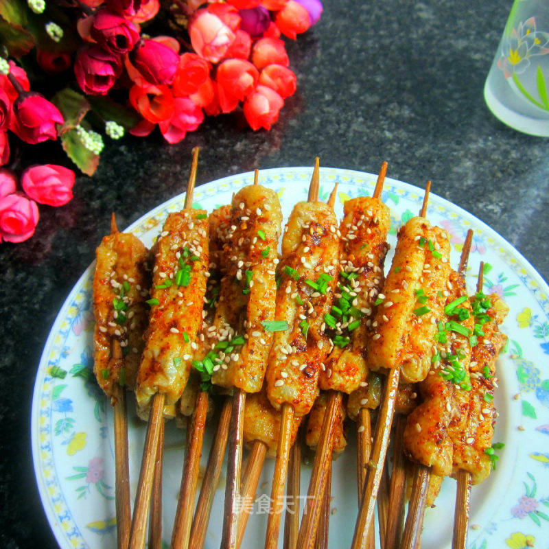 豆腐串素鸡的家常做法