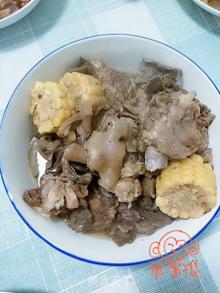 苔干炖排骨的做法