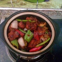 中排排骨的家常做法火锅