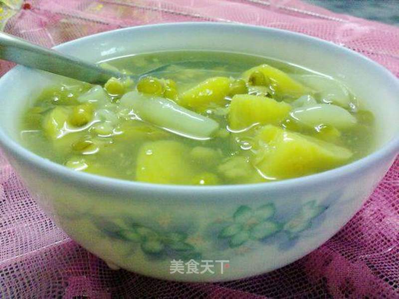 绿豆番薯糖水做法