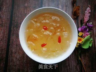 皂角米炖银耳做法