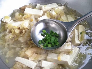 白菜白豆腐的做法