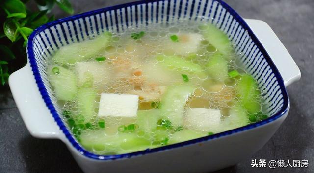 豆腐无肉沫汤的做法