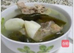排骨海带山药的做法