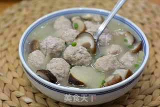 小妮丸子汤的做法