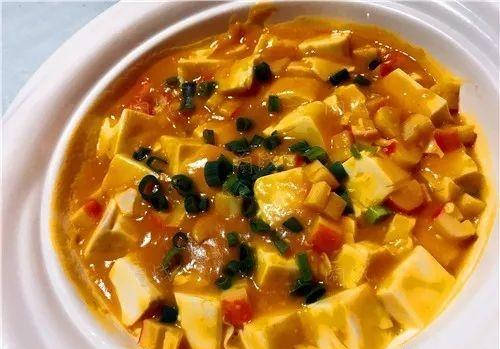 肉末豆腐蒸肉片的做法