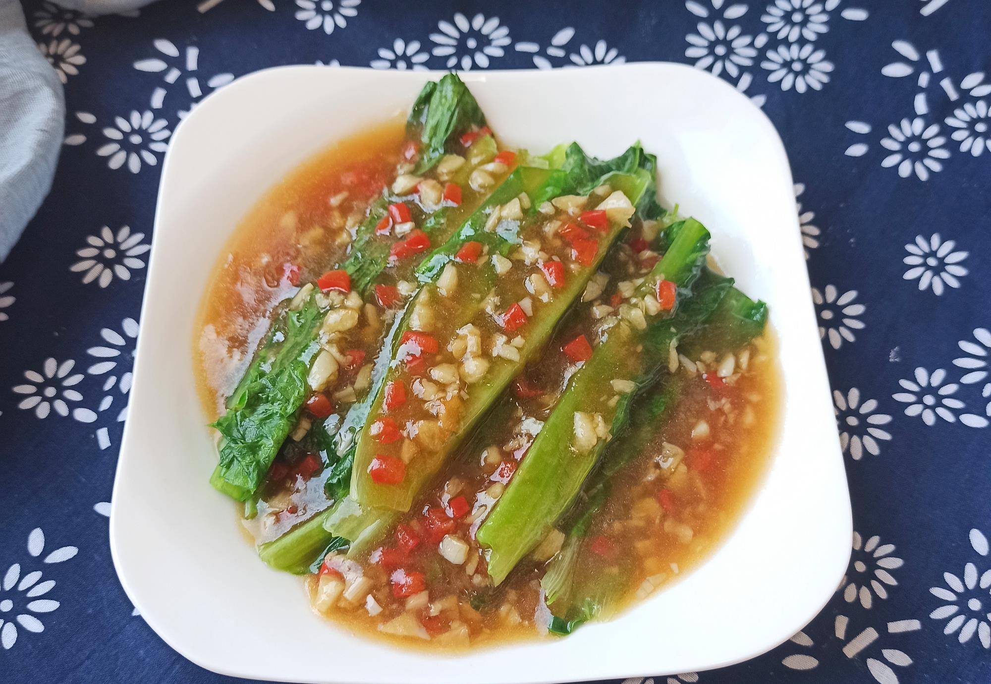 油麦菜汁做汤的做法