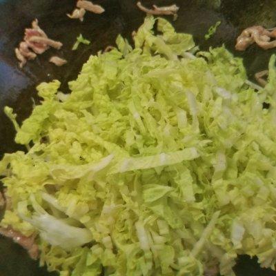 白菜鸡蛋肉丝做法大全