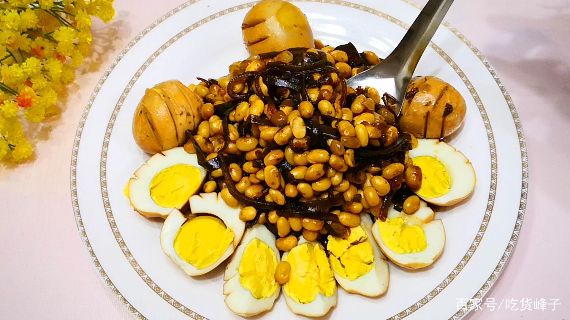 炖黄豆鸡蛋做法