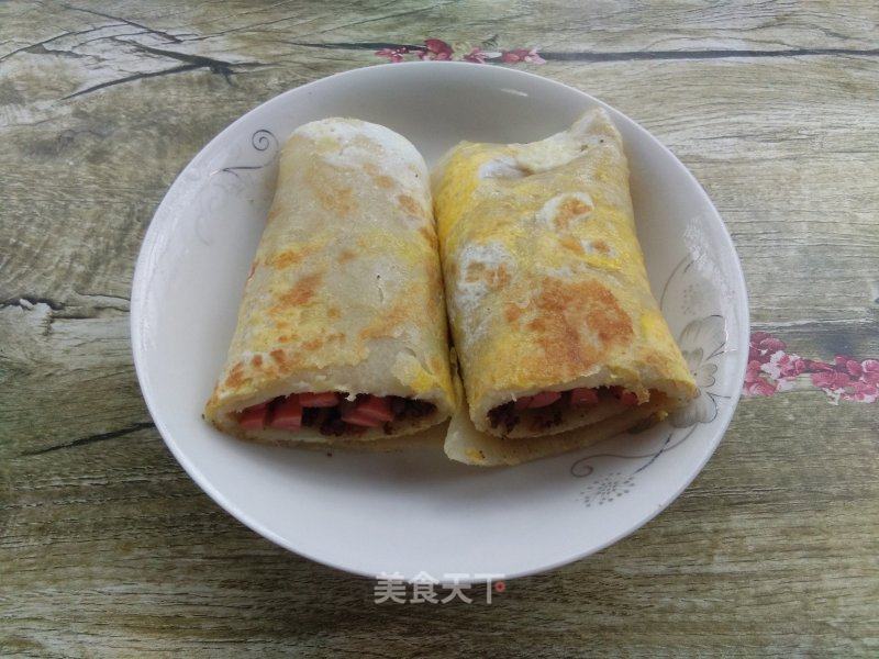 肉酱豆腐饼的做法