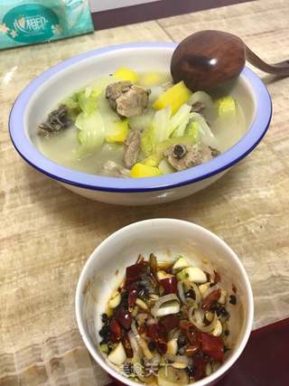 清炖排骨鸡子的做法视频