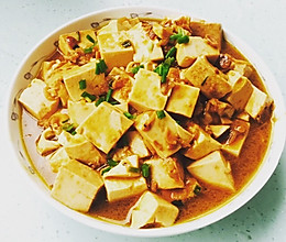 焖酱蒸虾米豆腐的做法