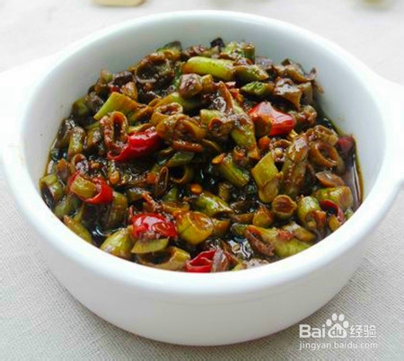 炸酱芸豆的做法