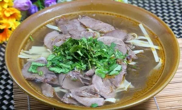 开封牛肉冲汤的做法
