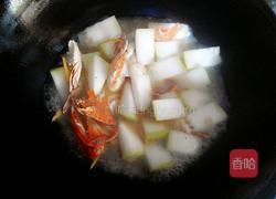 鸡蛋冬瓜蟹汤的做法