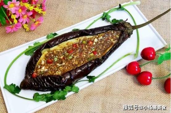 烧烤茄子的做法视频