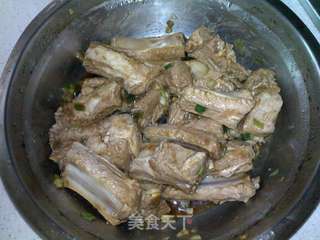 链藕火山排骨糯米蒸排骨的做法l