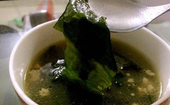 韩国海带汤泡饭的做法