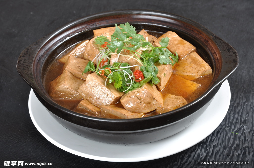砂锅肉沫焗豆腐的做法