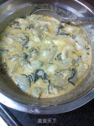 海蛎豆腐烩饭的做法