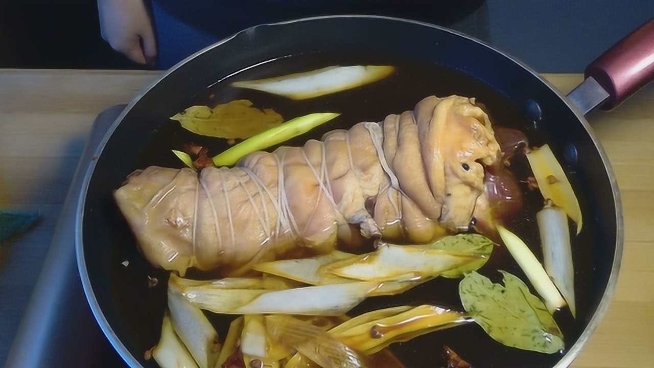 线肘子的做法