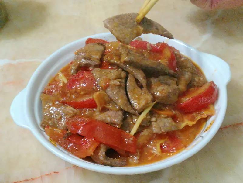 猪肝末做法