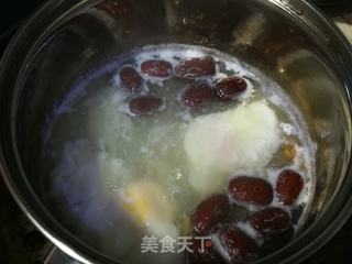排骨红枣鸡蛋甜汤的做法