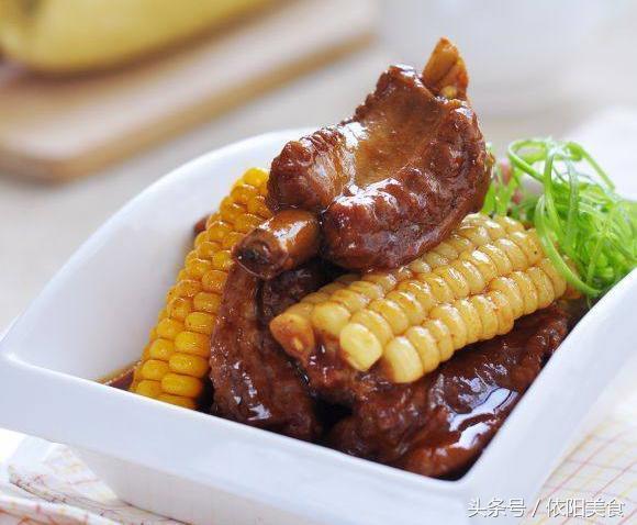大锅菜排骨蒸玉米的做法