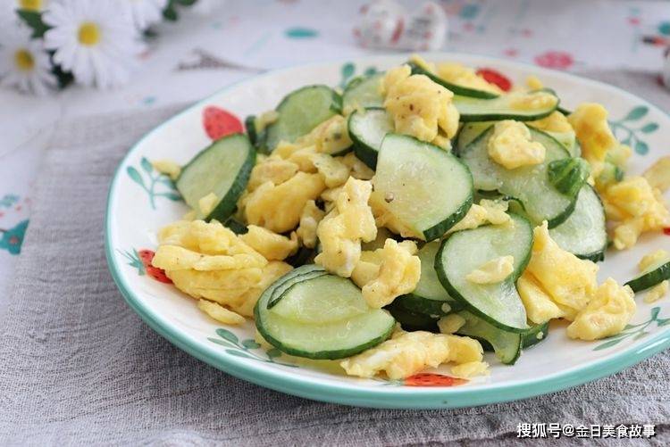 黄瓜炒鸡蛋 家常做法