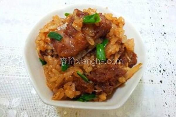 糯米排骨的做法湘菜
