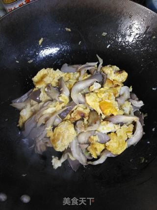 平菇 鸡蛋的家常做法