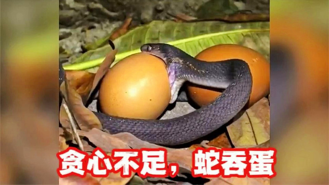 蛇和鸡蛋的做法