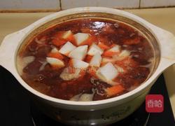 红烧萝卜羊肉排骨的做法