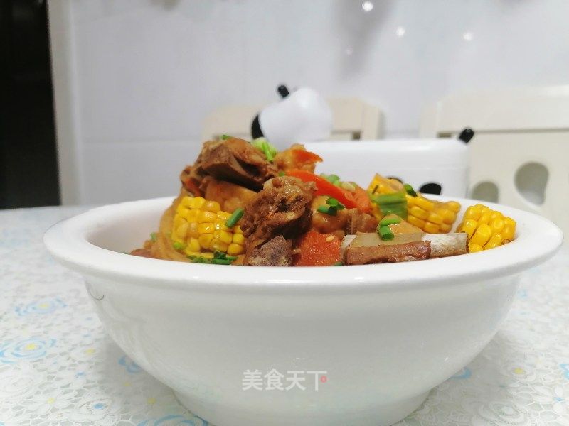 吕小厨小白菜排骨的做法