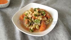 豆腐猪肉蔬菜泥的做法